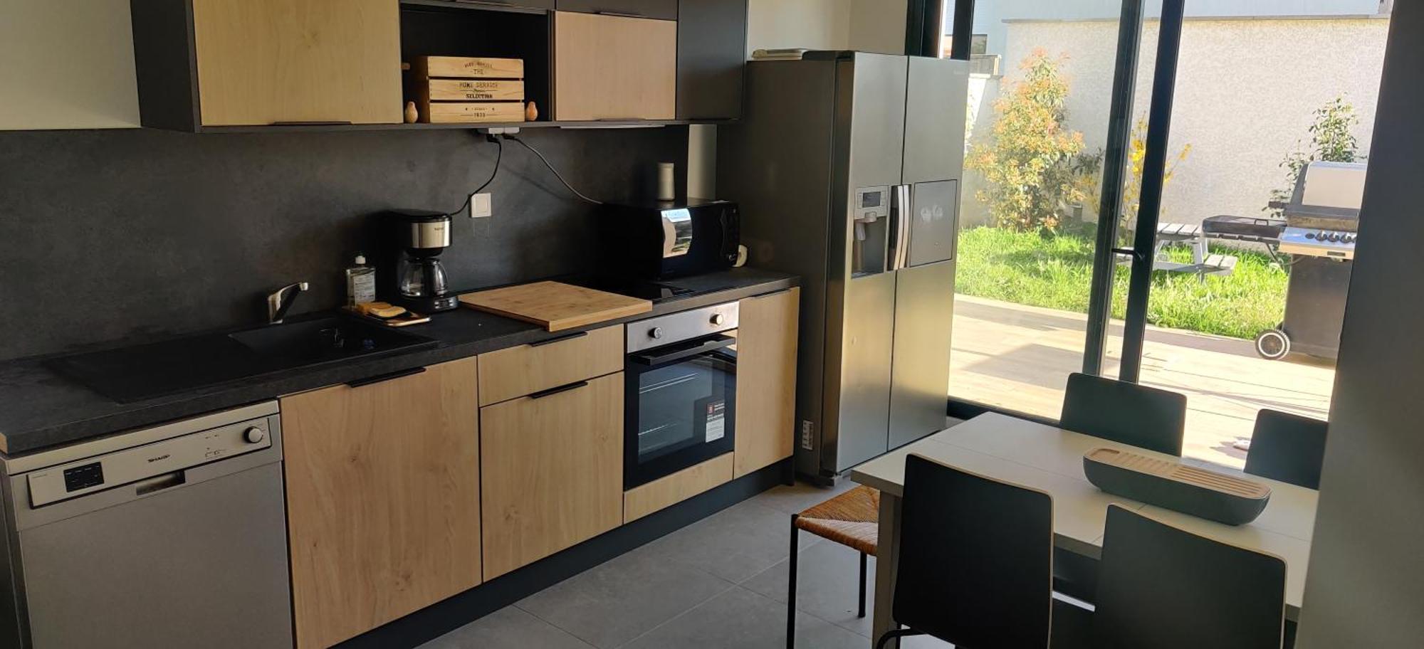 Logement Cosy Neuf Avec Jardin Mions Extérieur photo